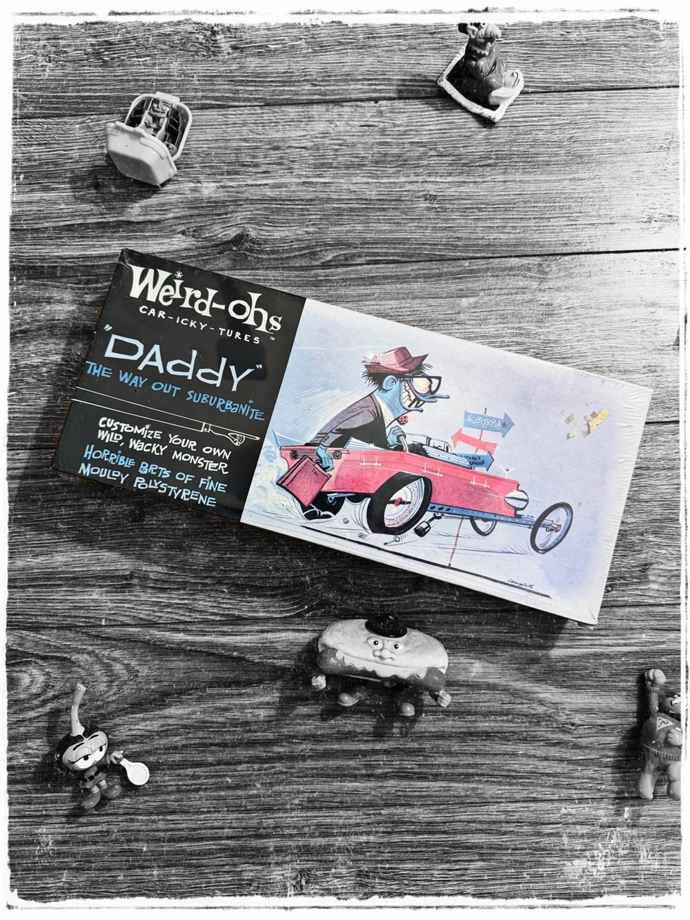 "Daddy" Red Die-Cast Car Playset by